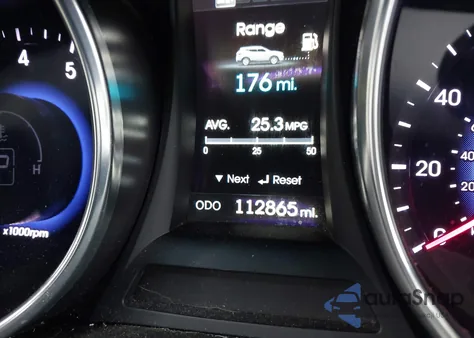 2016 Hyundai Santa Fe Sport 2.4L z USA, uszkodzony, nr VIN 5XYZUDLB8GG356832